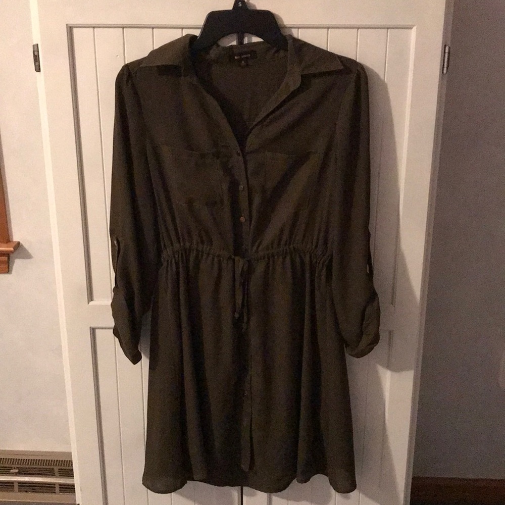 Army Green Dress